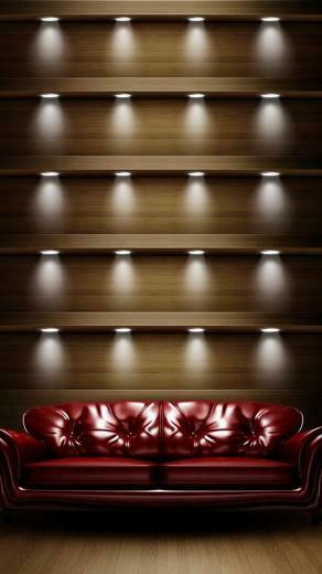 iPhone Plus Wallpaper Shelf On