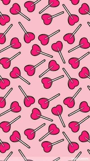 Sarah On Background Valentines Wallpaper Pattern