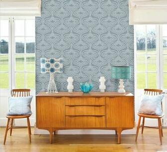 Wallpaper Wednesday Mid Century Modern From Wallpaperdirect