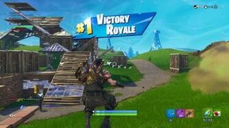 Fortnite Victory Royale P90 Gun Widescreen Desktop