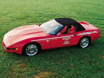 Chevrolet Corvette Convertible Red Driver Side Front