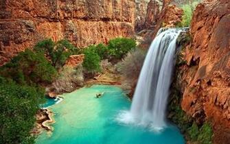 Arizona Full HD Waterfall Nature Wallpaper Widescreen For Laptop