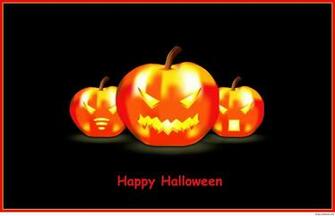 Scary Happy Halloween Wallpaper