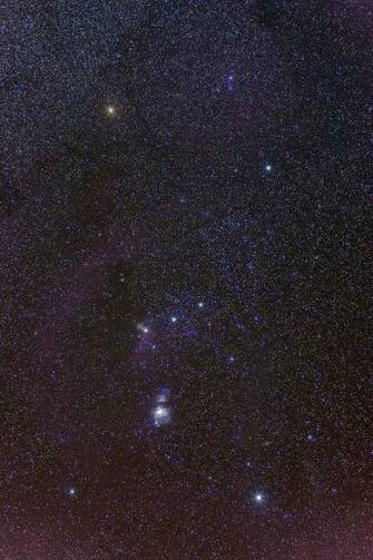 Betelgeuse Top Left Star In The Shoulder Of Orion Universe