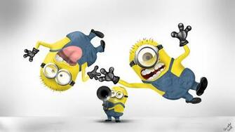 Funny Minions Exclusive HD Wallpaper