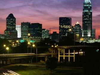 Charlotte City Night Light Wallpaper
