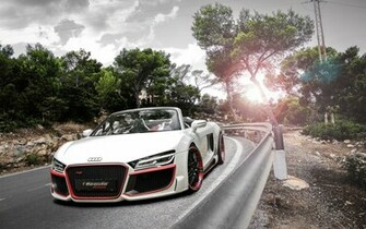Audi R8 V10 Spyder Regula Tuning Wallpaper HD