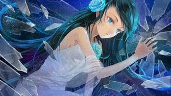 Blue Rose Gloom Eyes Nice Blossom Floral