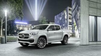 Mercedes Benz X Class Pickup Truck Wallpaper HD Car