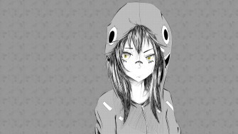 Anime Schwarz Und Wei Wallpaper