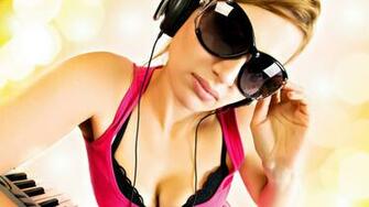 Sexy Dj Girl Music Wallpaper In Resolution