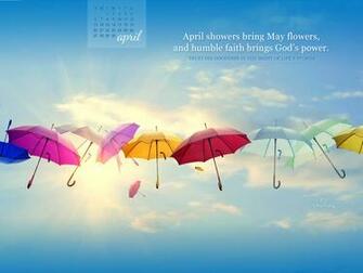 April God S Power Desktop Calendar Monthly Calendars