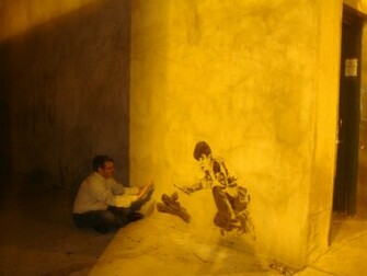 Graffiti Banksy Wallpaper