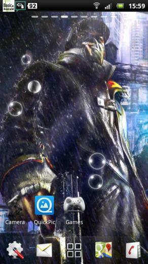 Dogs Watch Live Wallpaper Lwp