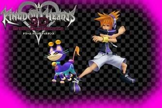 Kingdom Hearts 3d Wallpaper Neku By Azurajae