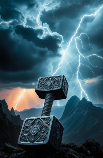 Thor S Hammer Wallpaper