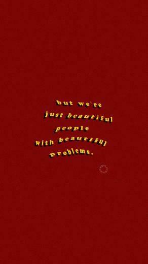Lockscreen Red Aesthetic Words To Live By In