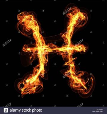 Fire Zodiac Sign Pisces What Is Karma Vector Circle