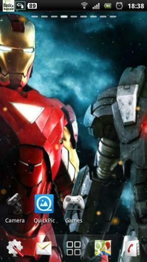 Man Lwp Iron Wallpaper Live
