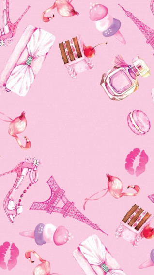 Girly Cartoon Wallpaper
