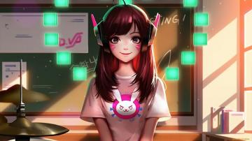 Gamer Girl Wallpaper