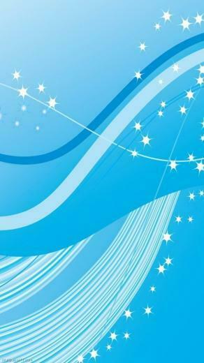 Wallpaper For Blackberry Vector Stars Blue Personal