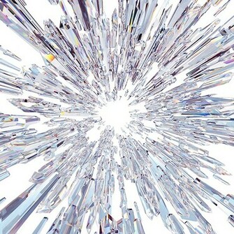Professional Grade Digital Crystal Background