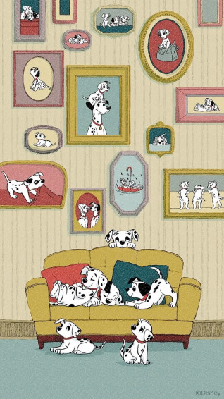 Mk6662r1 On Dalmatians Wallpaper