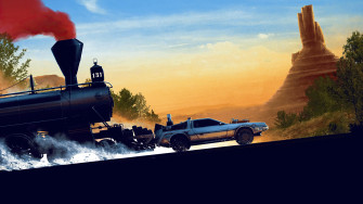 Back To The Future Movies HD 4k Poster Rare Gallery