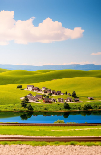 Model Railroad Backdrops Wallpaper