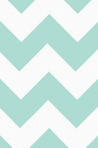 Mint Green Chevron iPhone Wallpaper