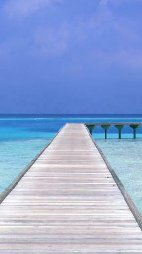Beach Way iPhone 5s Wallpaper iPad