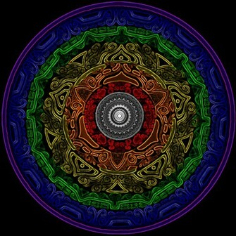 Fibonacci And Chakra Test By Artofwarstudios