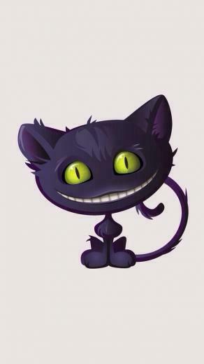 Cute Halloween Cat Wallpaper iPhone