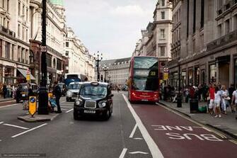 Wallpaper London Street Motion Bus Desktop