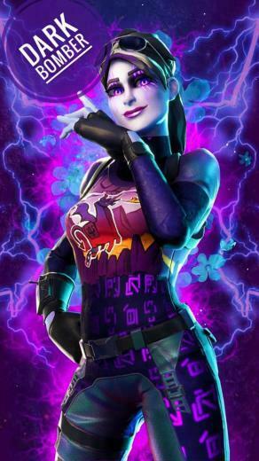 Fortnite Dark Bomber Wallpaper Top