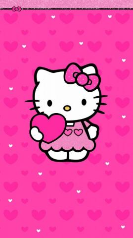 Digitalcutewalls Kartun Seni Doodle Anak Kucing