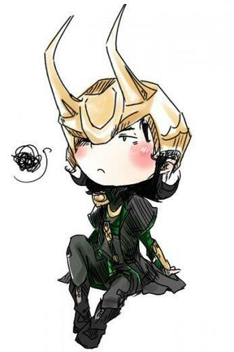 Loki Chibi By Cherryserpent