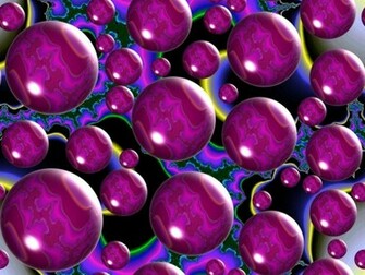 Pink Bubbles Wallpaper