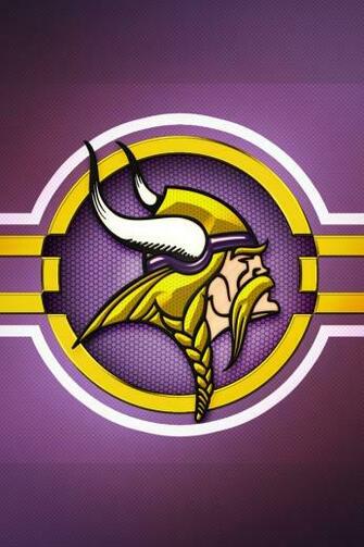 Minnesota Vikings Logo iPhone Ipod Touch Android Wallpaper
