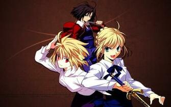 Saber Arcueid Shiki Fate Stay Night 1080p Anime Wallpaper