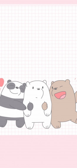 Disney We Bare Bears Cute iPhone Wallpaper