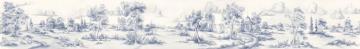 Delft Classic Blue Sample Susan Harter Muralpapers