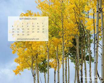 September Wallpaper Calendar Alaina Ann Photography