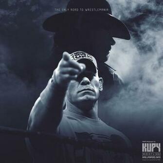 Road To Wrestlemania John Cena Vs The Undertaker Poster