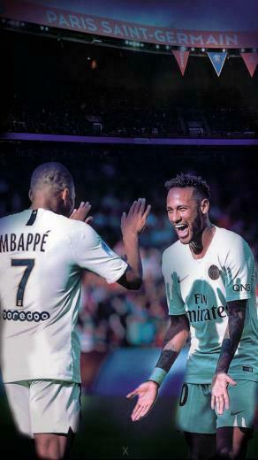 Neymar And Mbappe Mobile Wallpaper By Theavengerx
