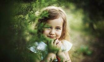 Girl Child Look X Close