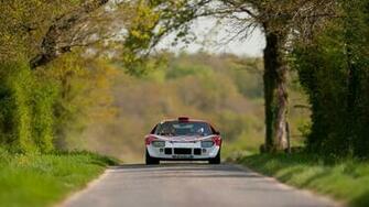Rally Racing Classic Cars Wallpaper