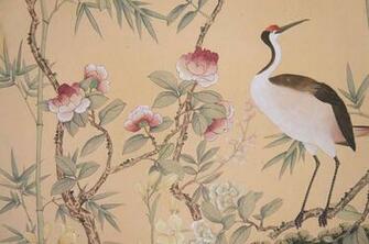 Pair Of De Gournay Hand Painted Wallpaper Panels At 1stdibs