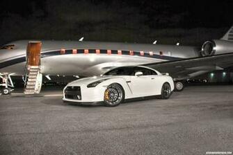Nissan Skyline Gtr White Coupe Car HD Desktop Wallpaper From
